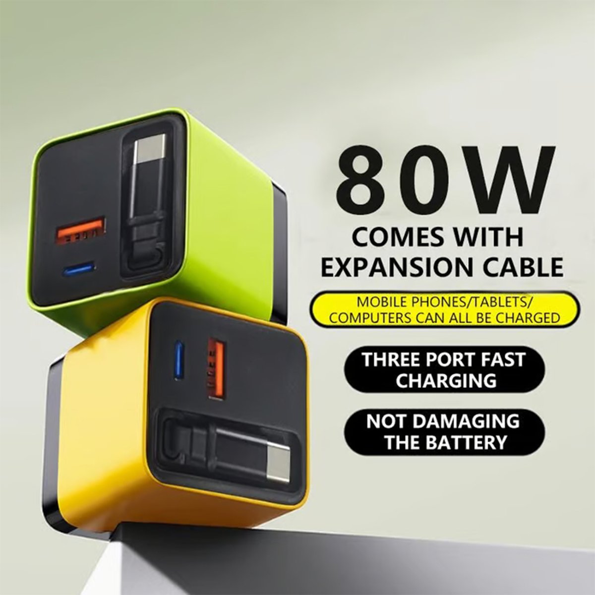 VoltCore – 80W Multi Device Fast Charger
