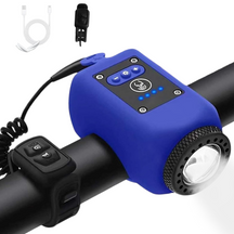 RideSafe – Electronic Bike Horn with Powerful Floodlight