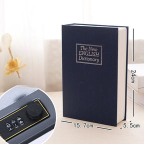 Hidden Book Safe Lock Box