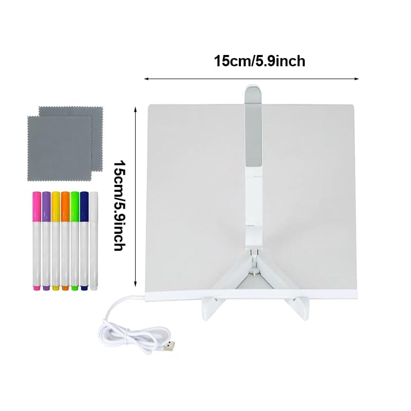 LumeNote – Multi-Color Glowing Memo