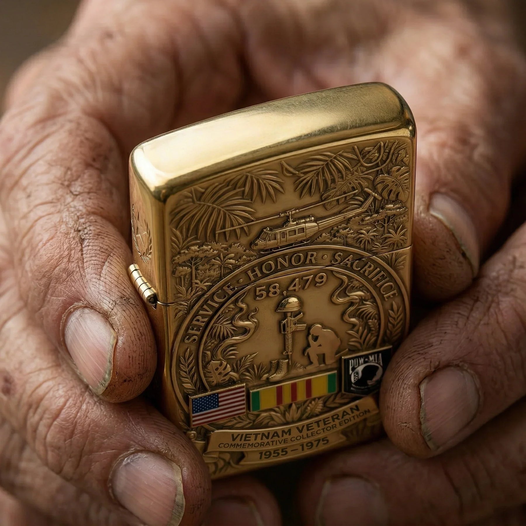 ValorFlame - Vietnam Veteran Commemorative Limited Edition Lighter 🇺🇸