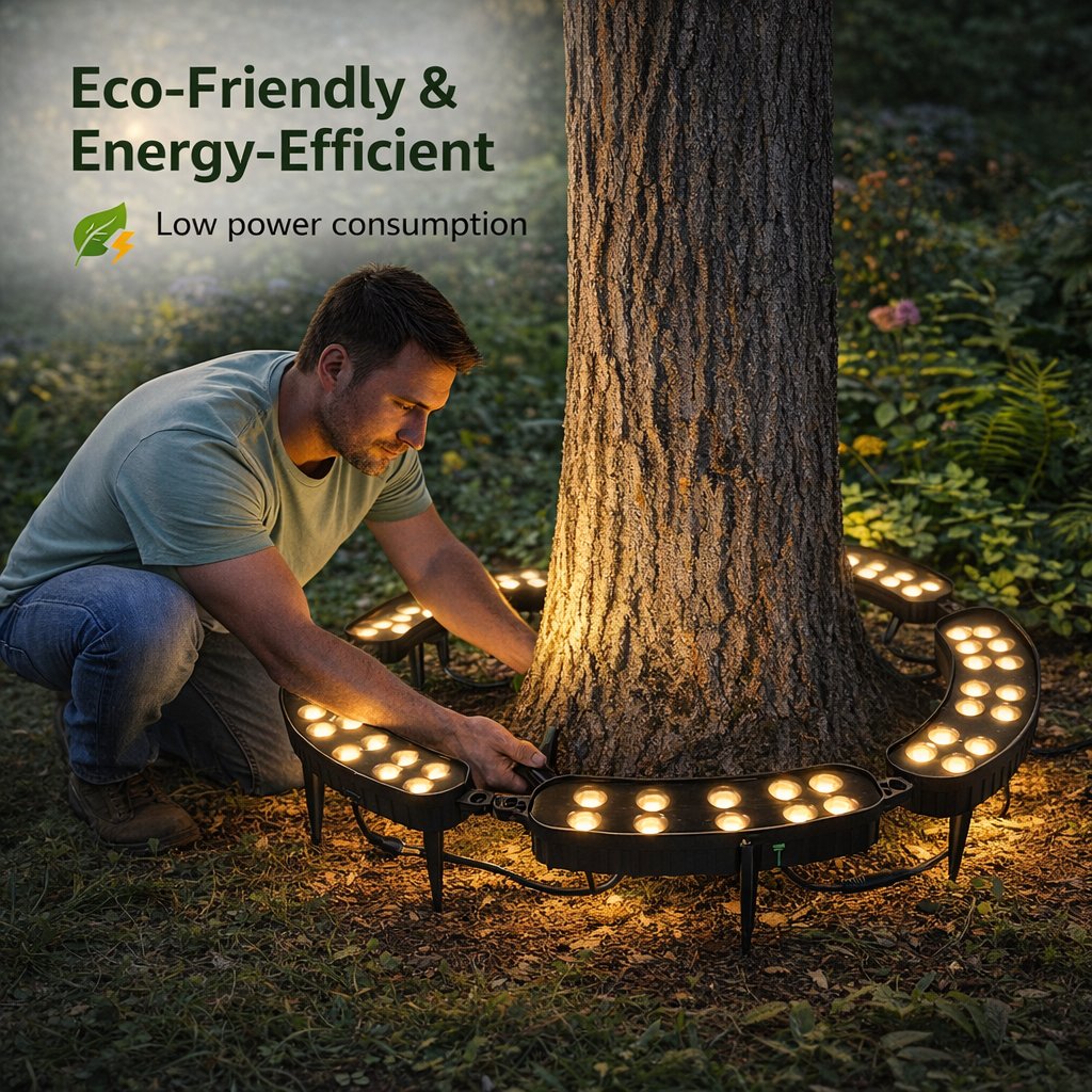 GlowTree – LED Ring Tree Light