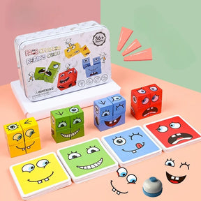JollyShift – Holiday 3D Expression Swap Puzzle