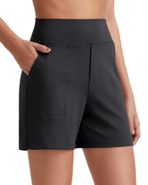 FitAura – Women’s High-Waisted Sport Shorts
