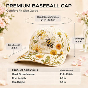 FloraBee – Aesthetic Garden Cap