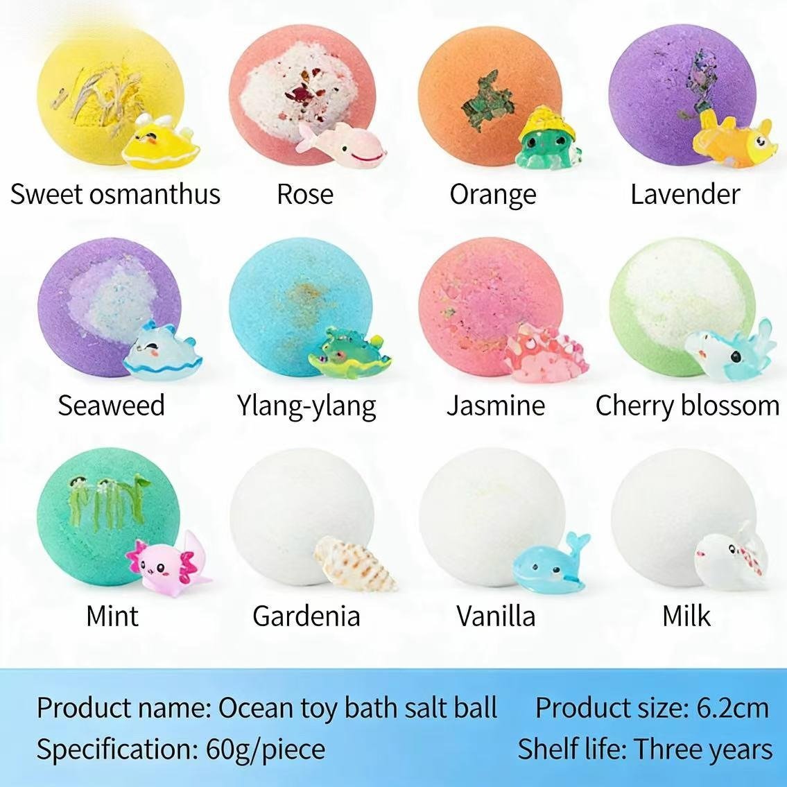 KidSplash – Colorful Bath Bomb Gift Set for Kids