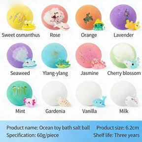 OceanPop – Kids Bath Bombs - Surprise Toy Inside