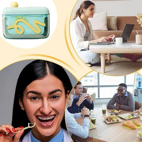 SmileFlow | Pop-Up Dental Floss Storage Case