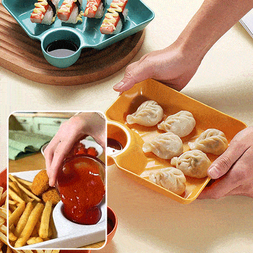 DipMate – Smart Sauce Separated Plate