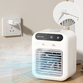 BreezeMist – Mini Spray Cooling Fan