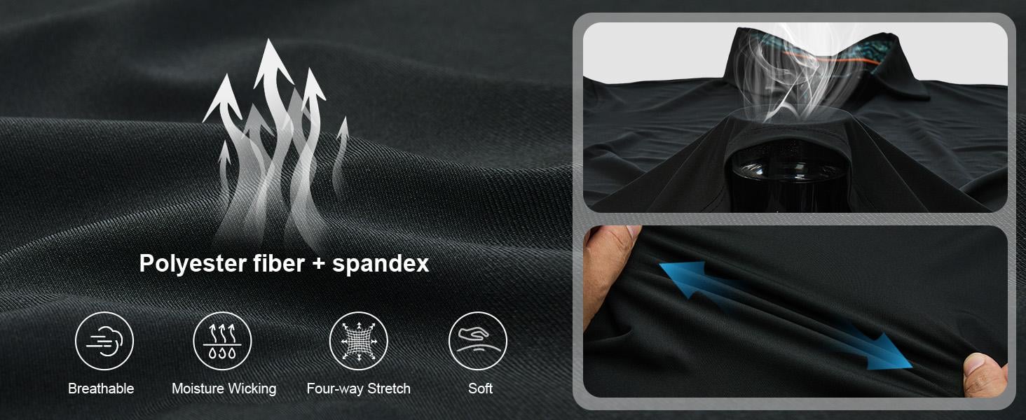 FitCore – 3-Pack Men’s Polo Shirts