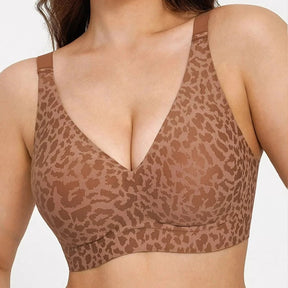 BoldContour - Wire-Free Leopard Bra