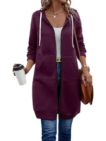 AuraWear – Comfortable Women’s Casual Polyester Hoodie