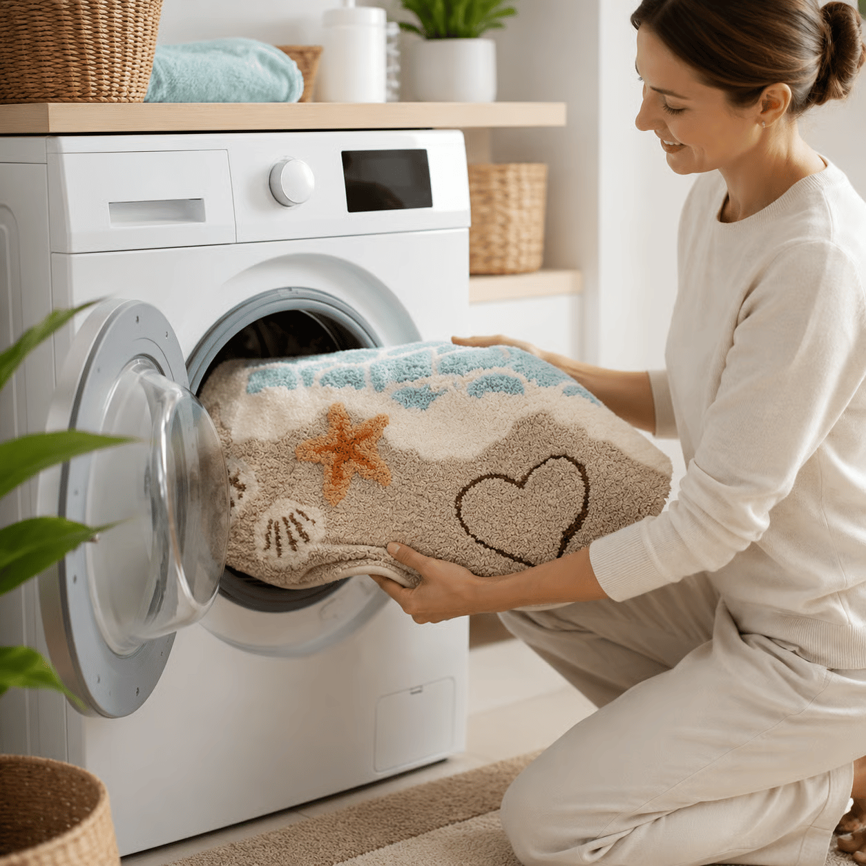 AquaCloud – Instant Dry Luxury Bath Mat