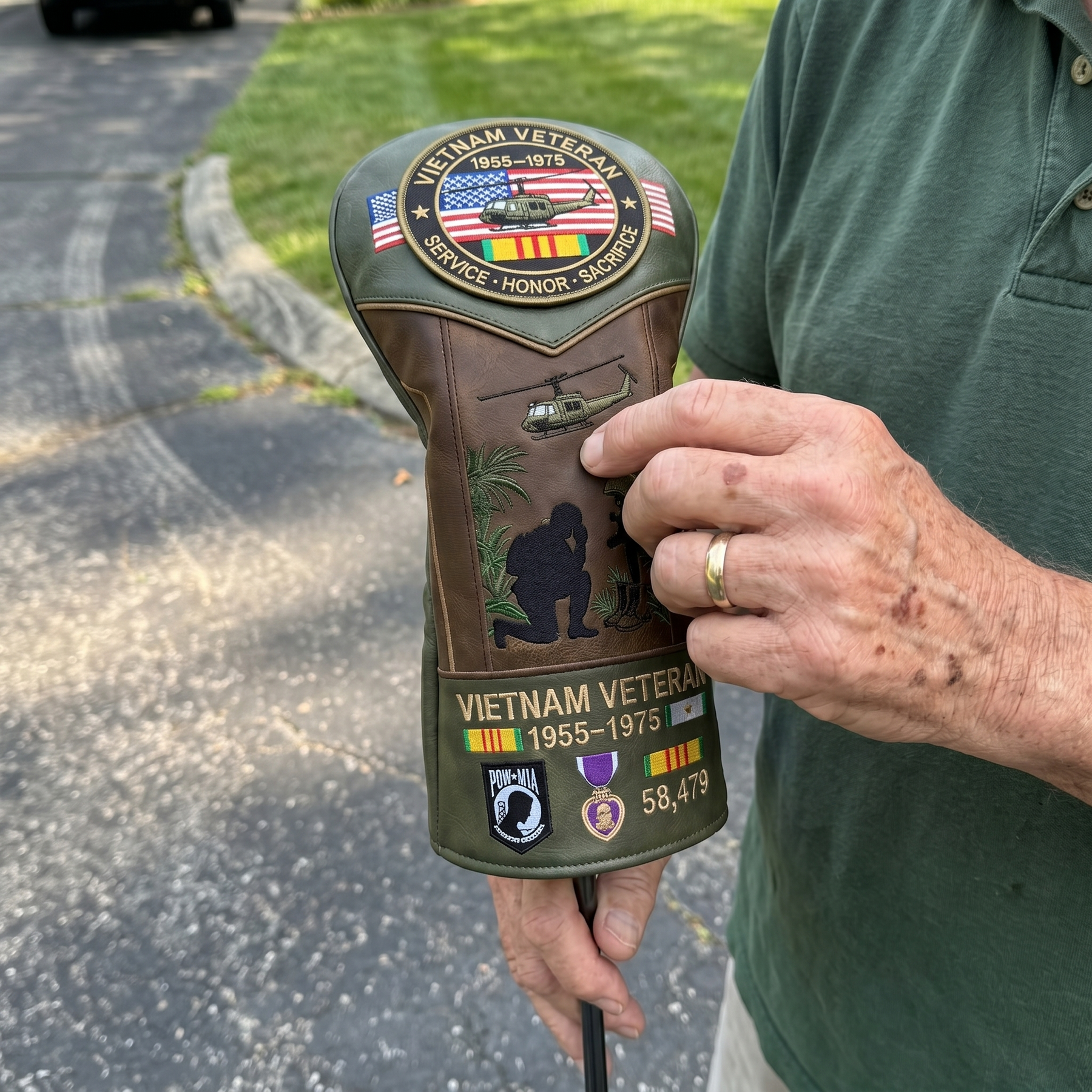 ValorCrest – Vietnam Veteran Tribute Golf Head Cover
