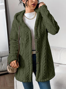 CloudSilk – Effortless Chic Hooded Dress