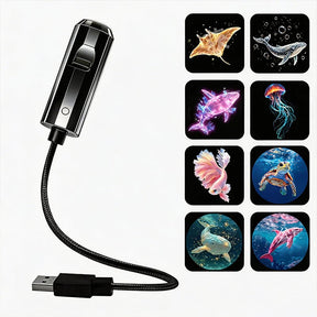OrbitGlow – Flexible Gooseneck Star Lamp