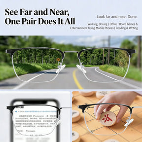 TitanView – Adaptive Blue-Light Presbyopic Glasses