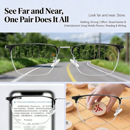 TitanView – Adaptive Blue-Light Presbyopic Glasses
