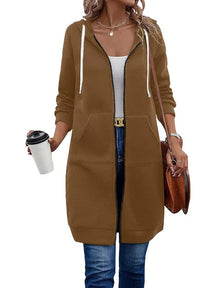 AuraWear – Comfortable Women’s Casual Polyester Hoodie