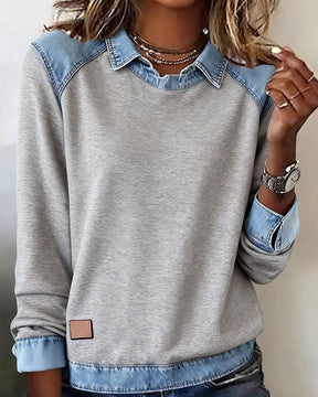 BelleVibe – Women’s Fashion Lapel Blouse