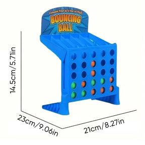 QuickBounce | 4-in-a-Row Skill Challenge Game