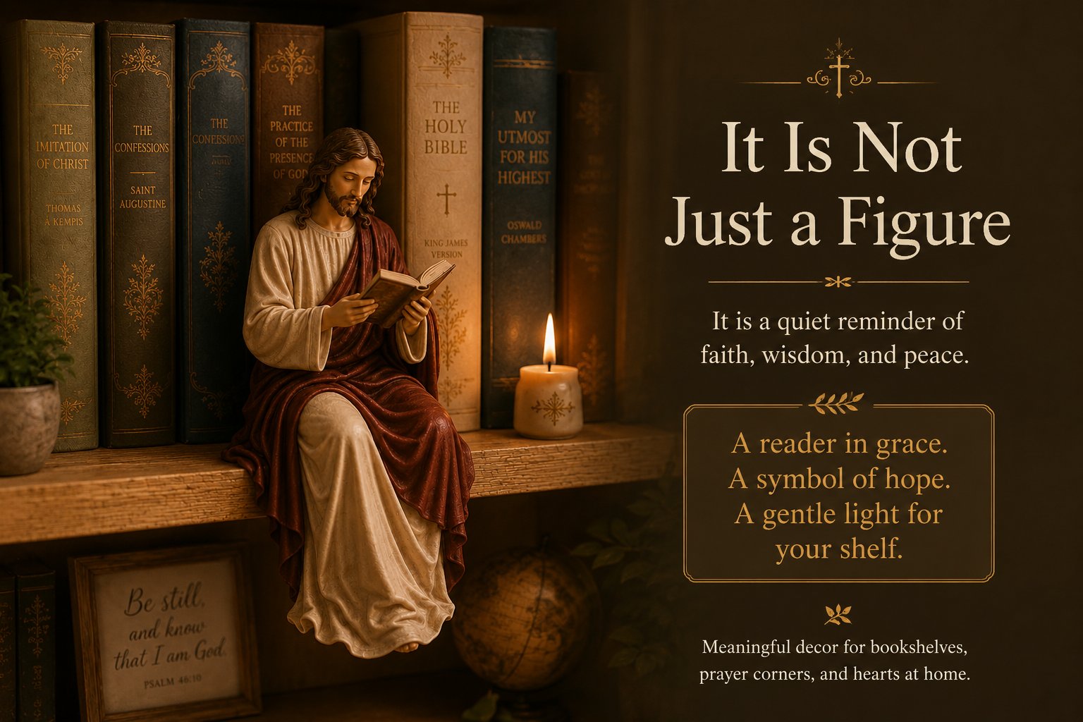 ScriptureRest - Jesus Reading Décor