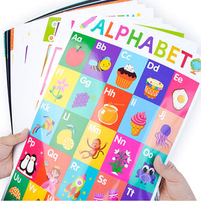 BrightLearn – Vibrant Educational Wall Posters Set