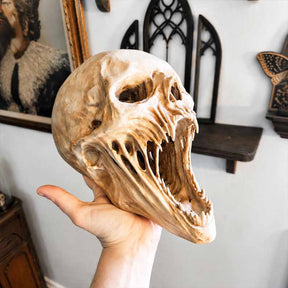 DreadHollow – Skull Collector Sculpture