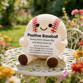 BraveBall – Motivational Softball Plush Buddy