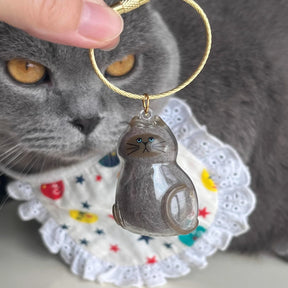 ForeverPaw – Pet Hair Memorial Keepsake Keychain