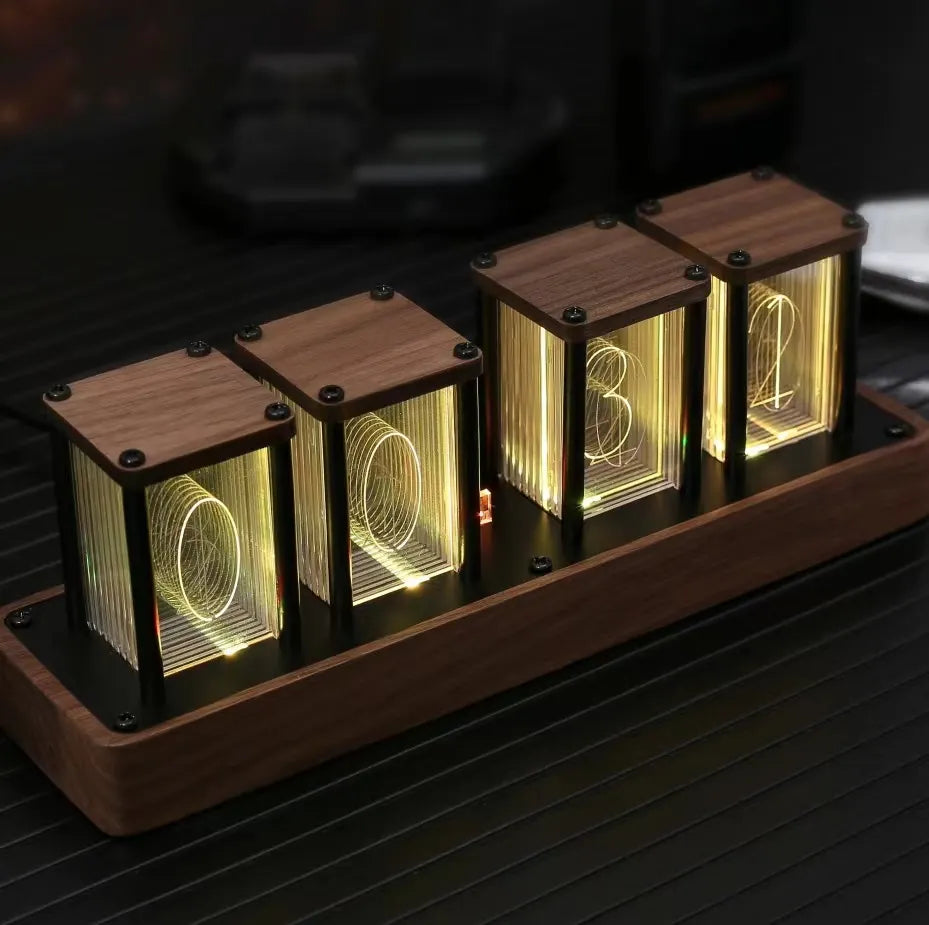 Nixora Light – RGB Time Display Clock