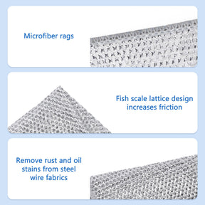 SilverScrub – Non-Scratch Mesh Cleaning Dishcloths