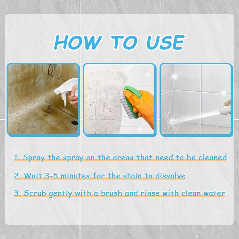 GrimeAway – Tile Grout Cleaning Spray Tool