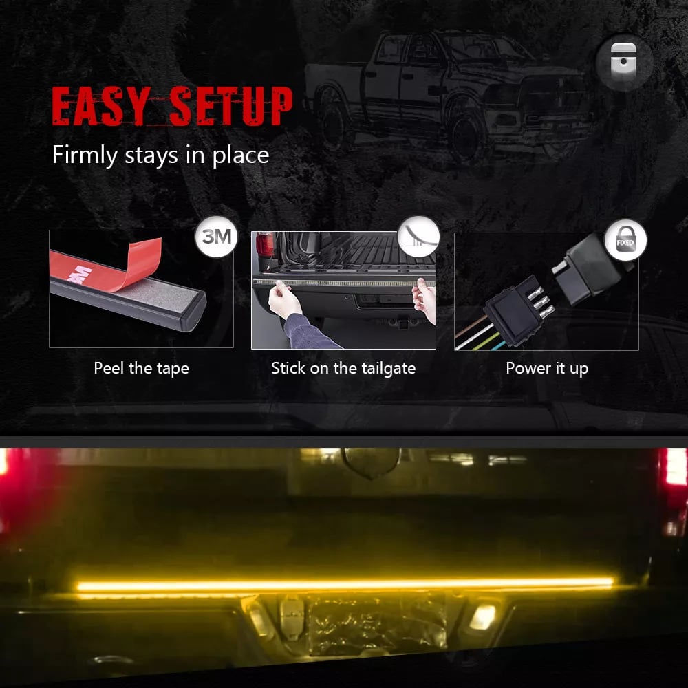 TailGlowPro – LED Tailgate Light Strip