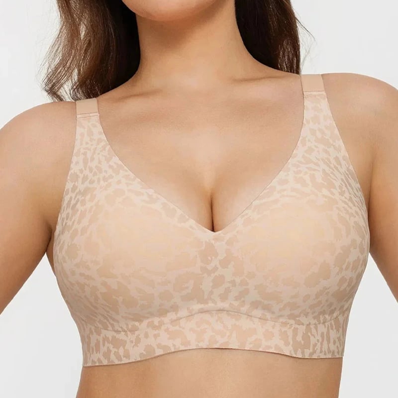 BoldContour - Wire-Free Leopard Bra