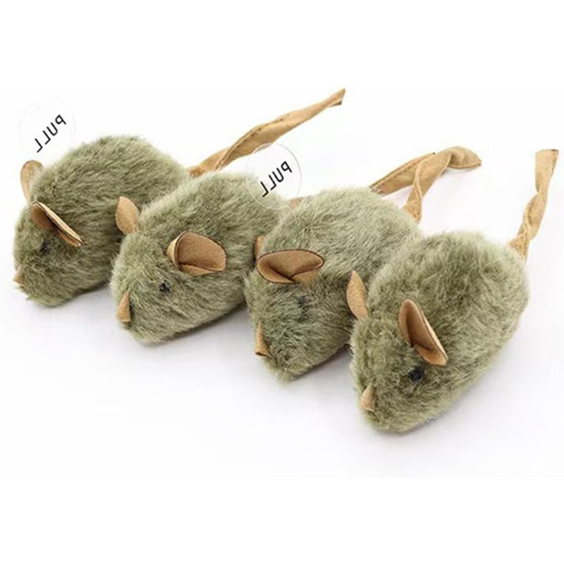 WhiskerJoy – Ultra-Realistic Squeaky Mouse Cat Toy