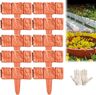 Imitation Stone Garden Fence - DIY Garden Edging Border