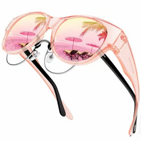 VisionGuard - UV400 Over-Glasses Polarized Sunglasses