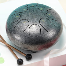 NatureBeat – Outdoor Steel Rain Drum with Finger Picks