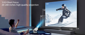 SkyBeam - Wireless Smart Game Projector – Big Screen Fun Anywhere