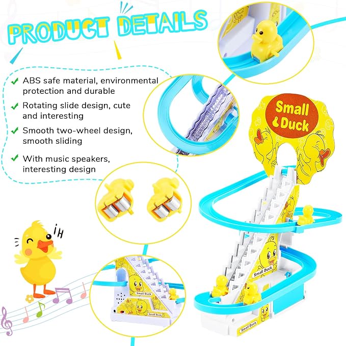 WaddlePlay – Duck Slide Adventure Set