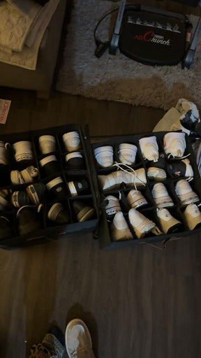 ShoeNest – Foldable Fabric Shoe Organizer Boxes