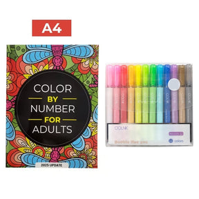 QuietCanvas – Therapeutic Coloring Book for Adults