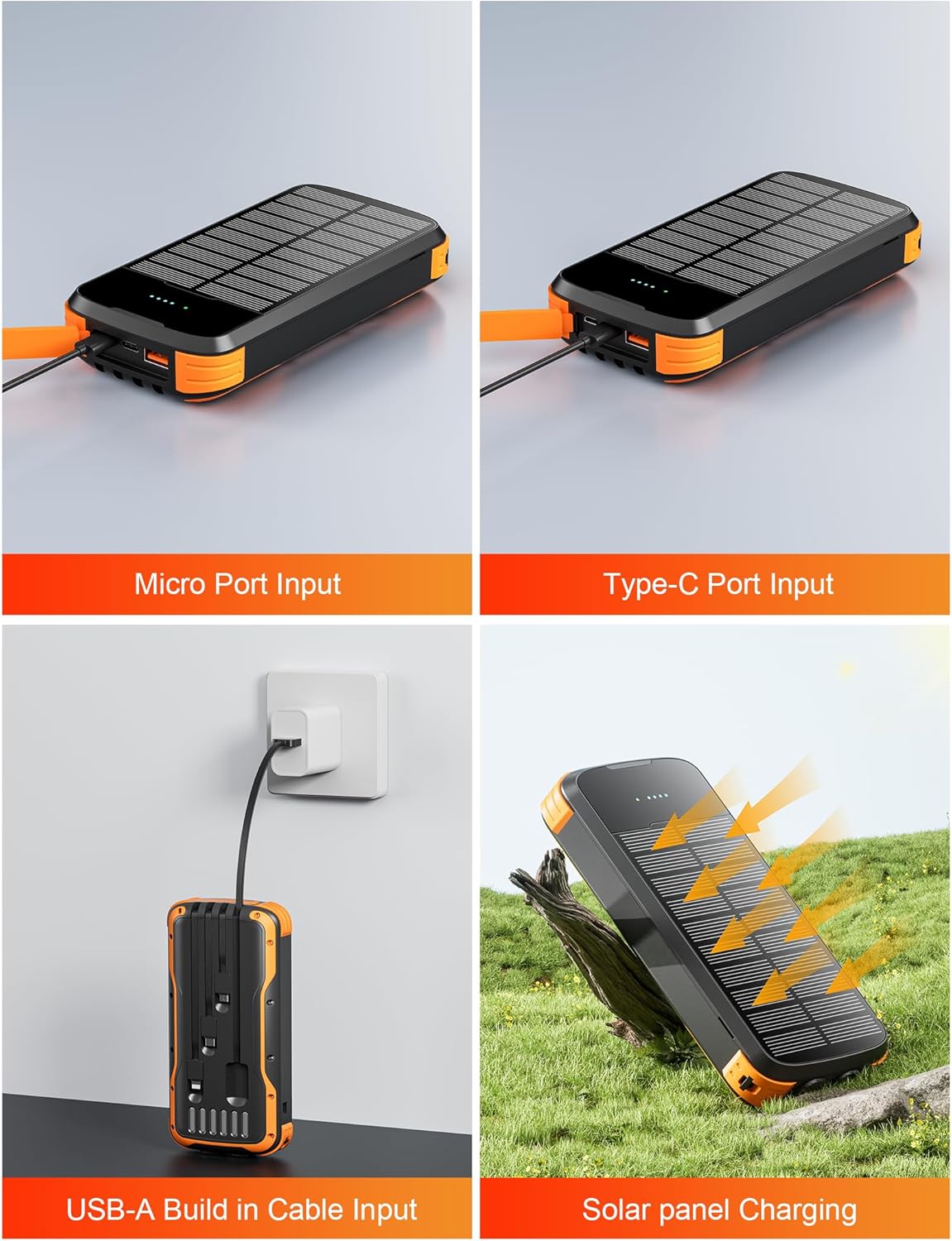 SolarVault - 40000mAh Emergency Power Bank