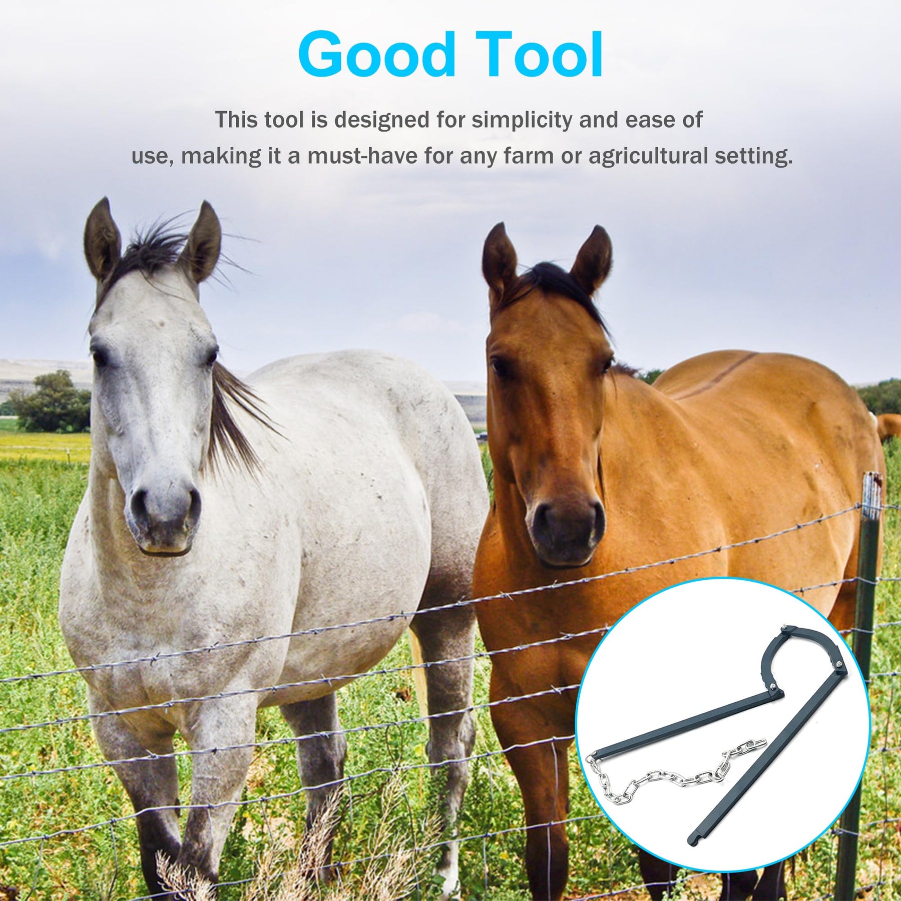 GripTight – Durable Fence Repair Retainer Tool