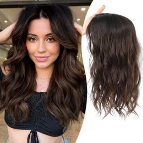 VolumeGrace – Seamless Wavy Hair Topper Extension