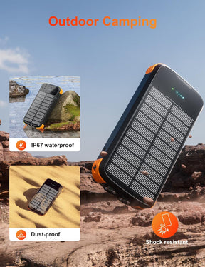 SolarVault - 40000mAh Emergency Power Bank
