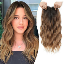 VolumeGrace – Seamless Wavy Hair Topper Extension