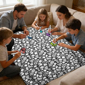 FocusBlanket – DIY Coloring Blanket